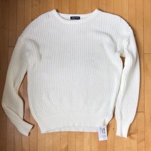 American Apparel white sweater